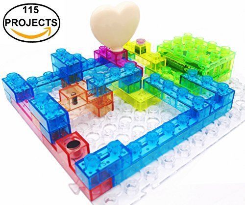 7TECH 115 Projects Integrated Circuit Electronic Building Blocks 8 years old +