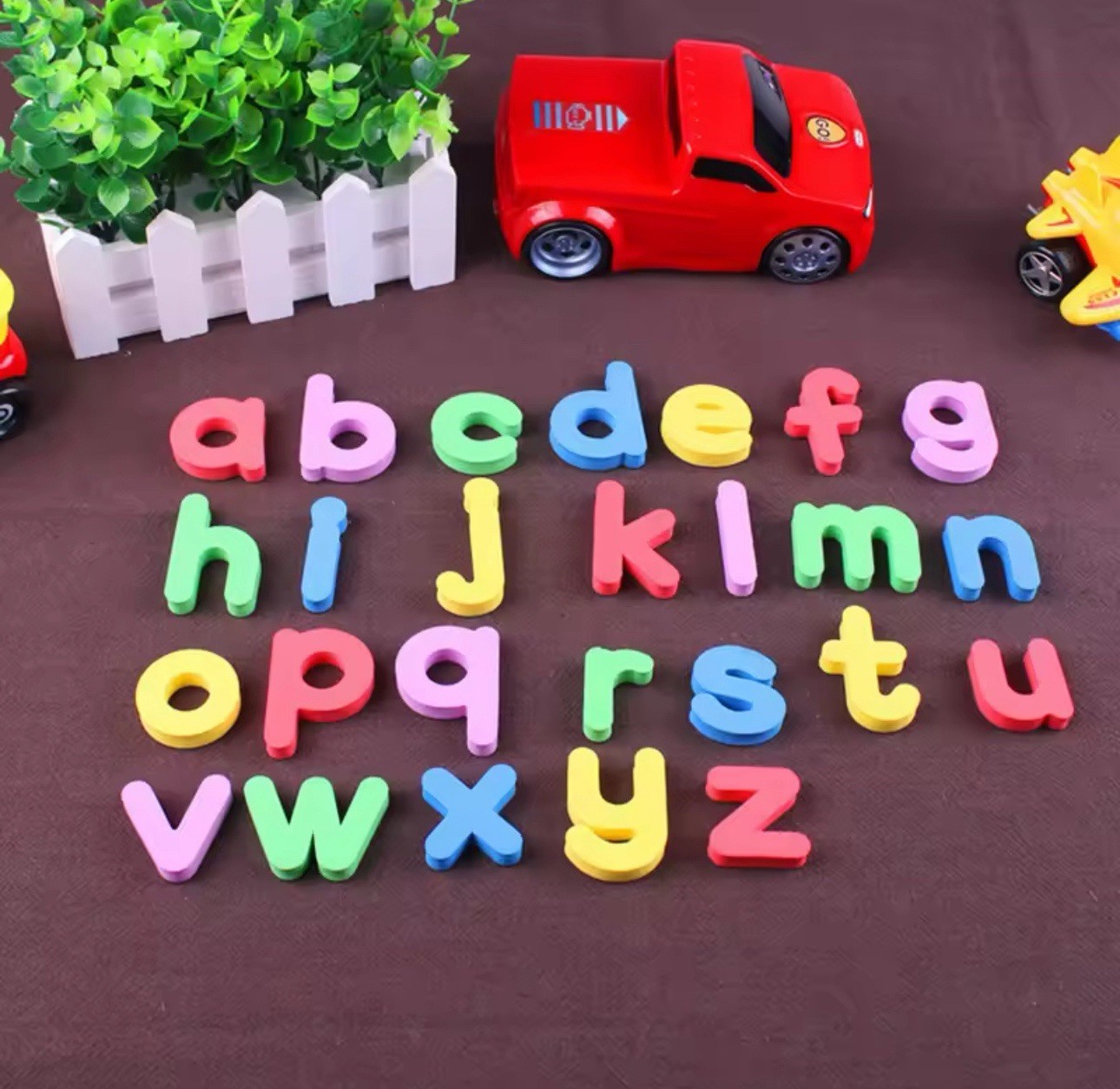 96pcs ABC Magnetic Upper case letters Fun Fridge Stickers, Educational Decor