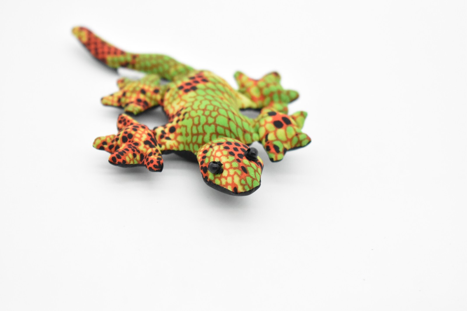 Gecko, Lizard, Green, Hand Made Thailand Sand Creatures, Toy, Paper Weight 3″