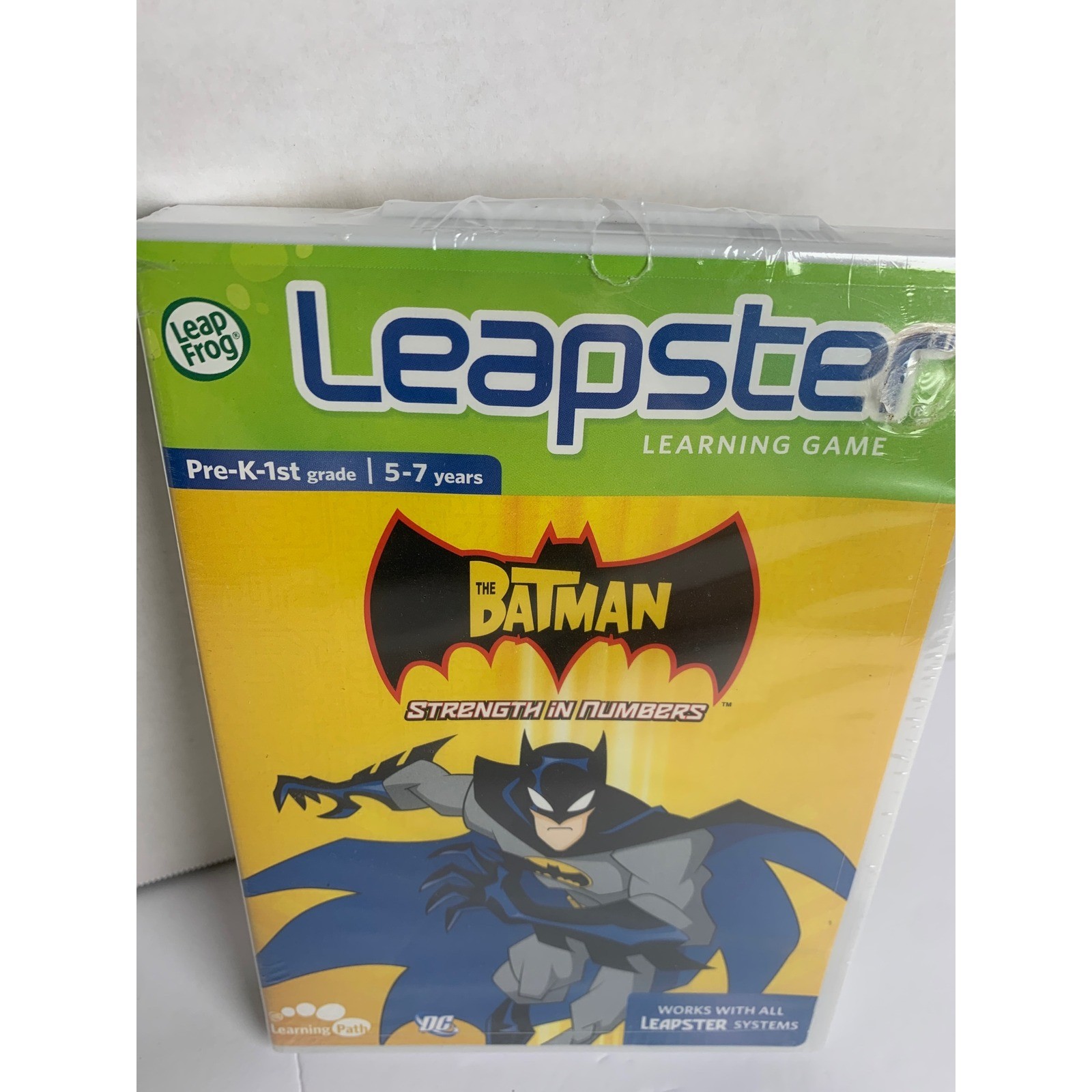 LeapFrog Leapster The Batman Strength in Numbers Learning Game Pre-K-1st Grade