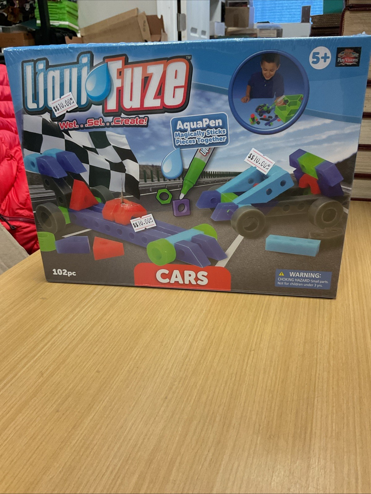 Liqui Fuze Cars 102 Piece Set Easy Craft 5 Years + New sealed