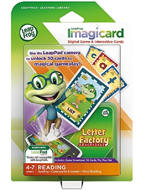 LeapFrog Letter Factory Adventures Imagicard Learning Game