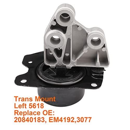 Set of 4, Engine Motor and Transmission Mounts Compatible with 10-17 Captiva