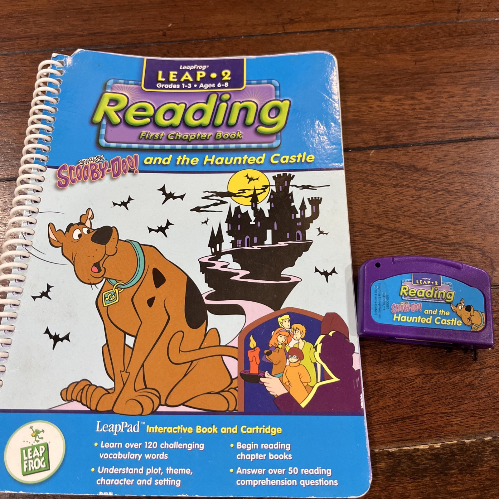 Leapfrog Leap 2 Reading, Scooby Doo & The Haunted Castle, Ages 6-8, Grades 1-3