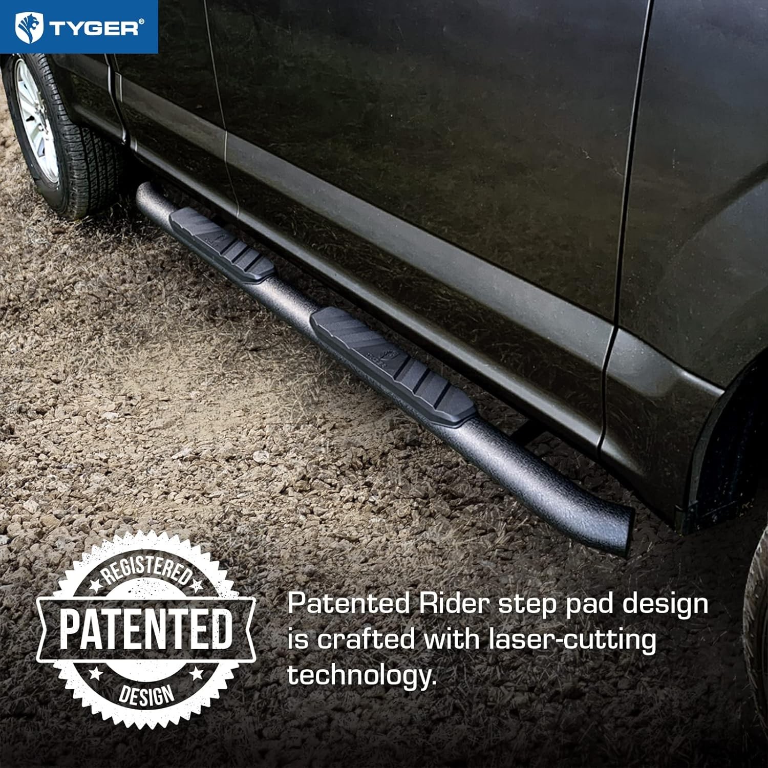 Running Boards 3.5 for Dodge Ram Crew