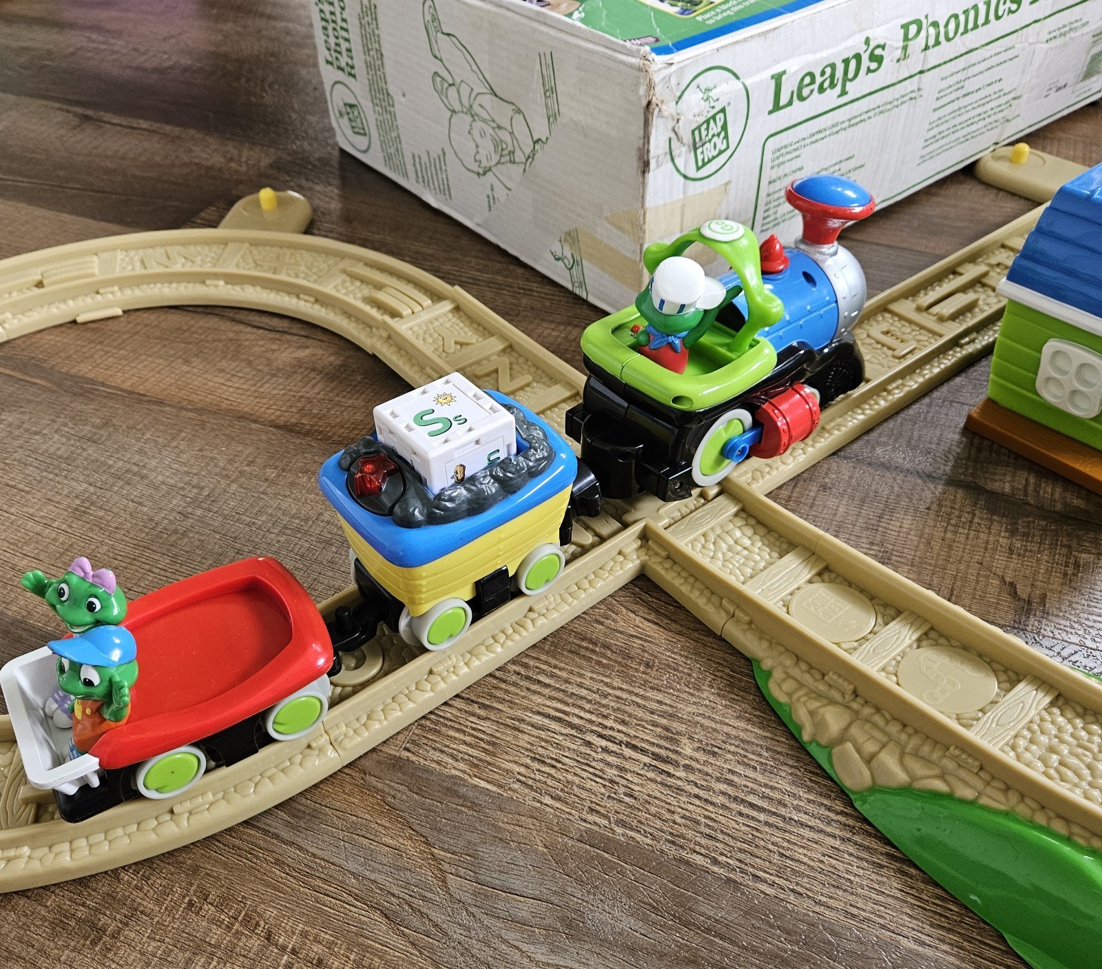 Leapfrog Leap’s Phonics Railroad Train Alphabet Learning Toy Complete Tested Box