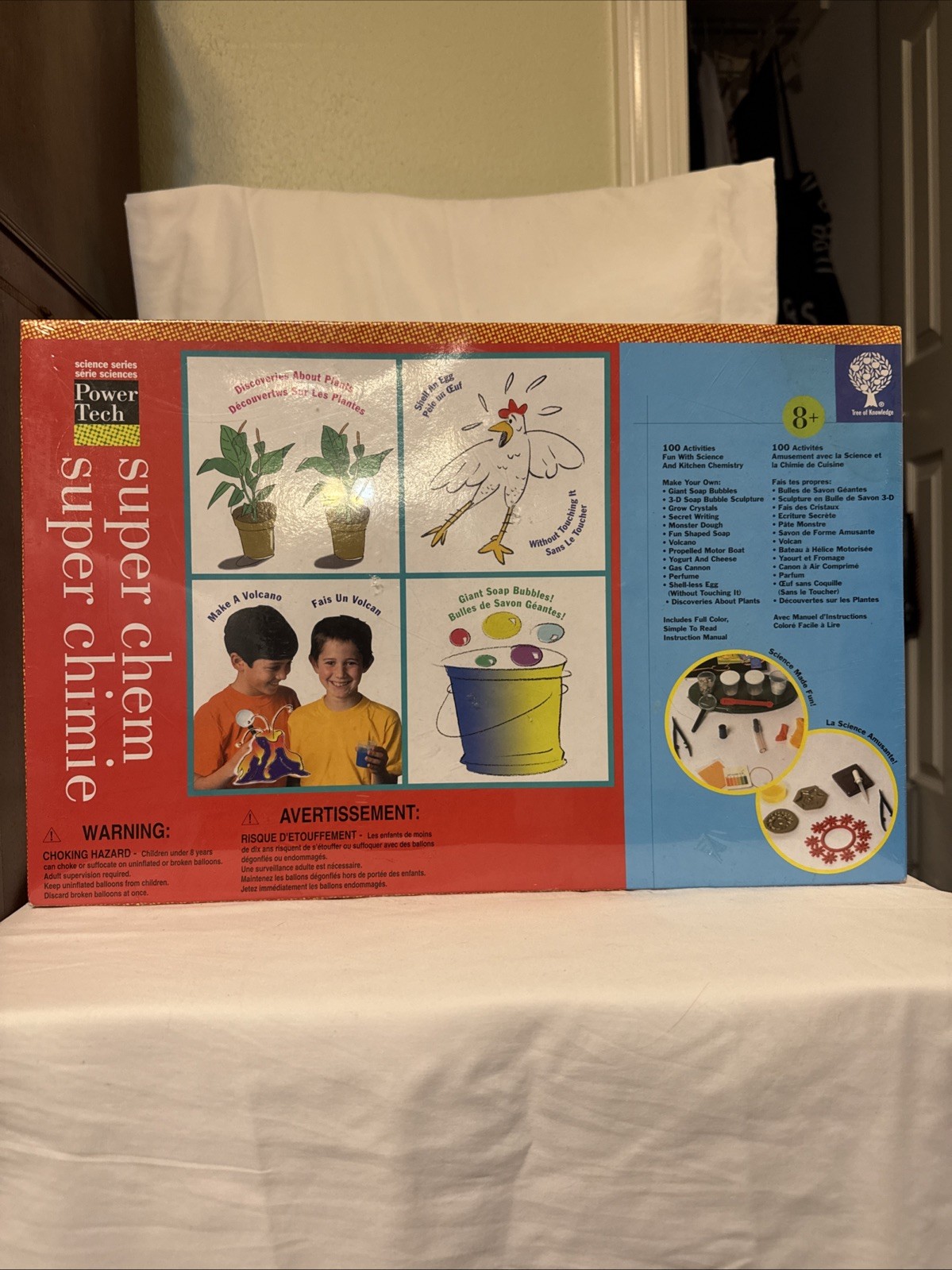 Power Tech Super Chem 100 Activities Fun With Science And Kitchen Chemistry New