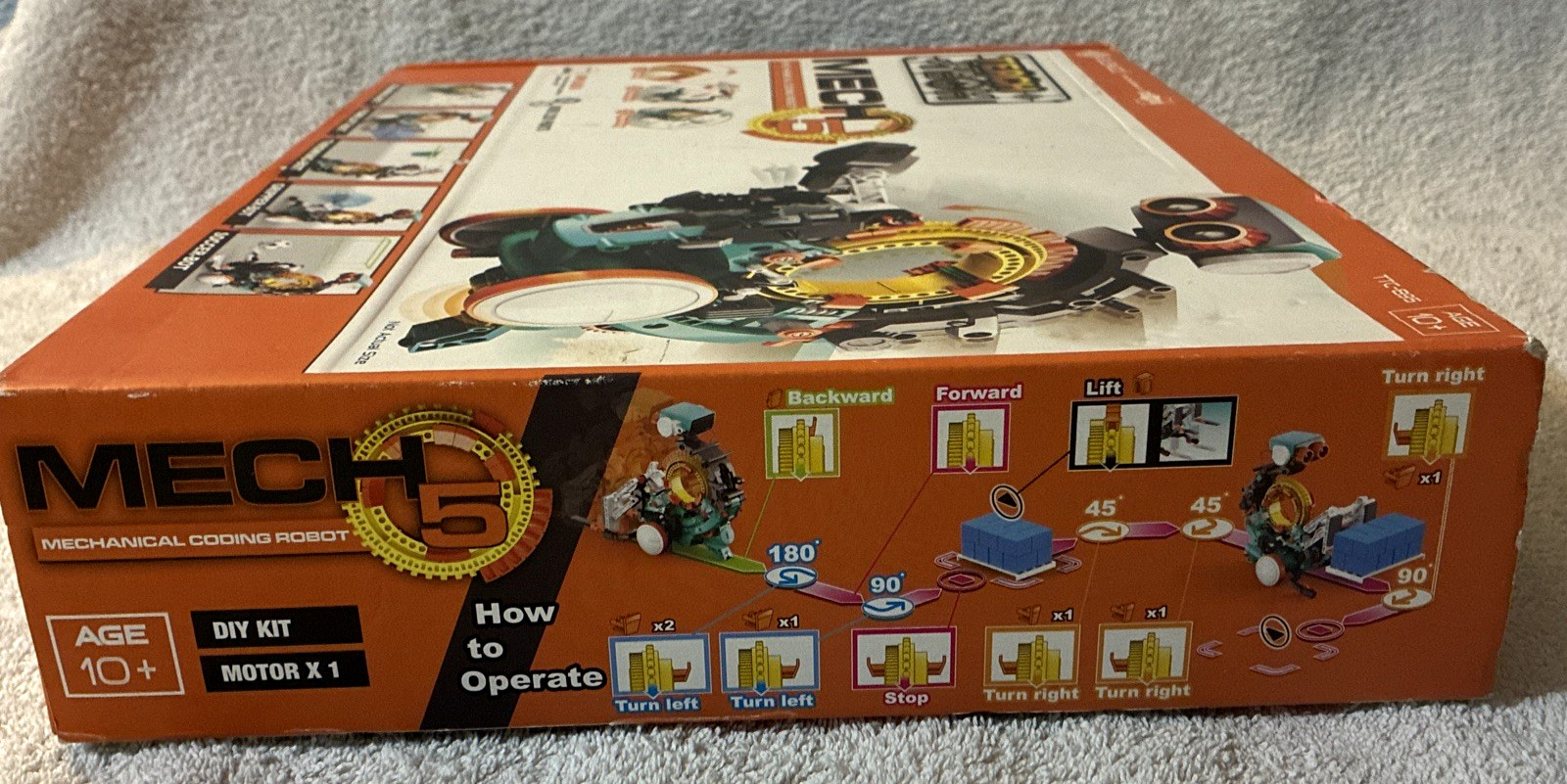 NIB Teach Tech Mech 5: Mechanical Coding Robot New in Box NEW