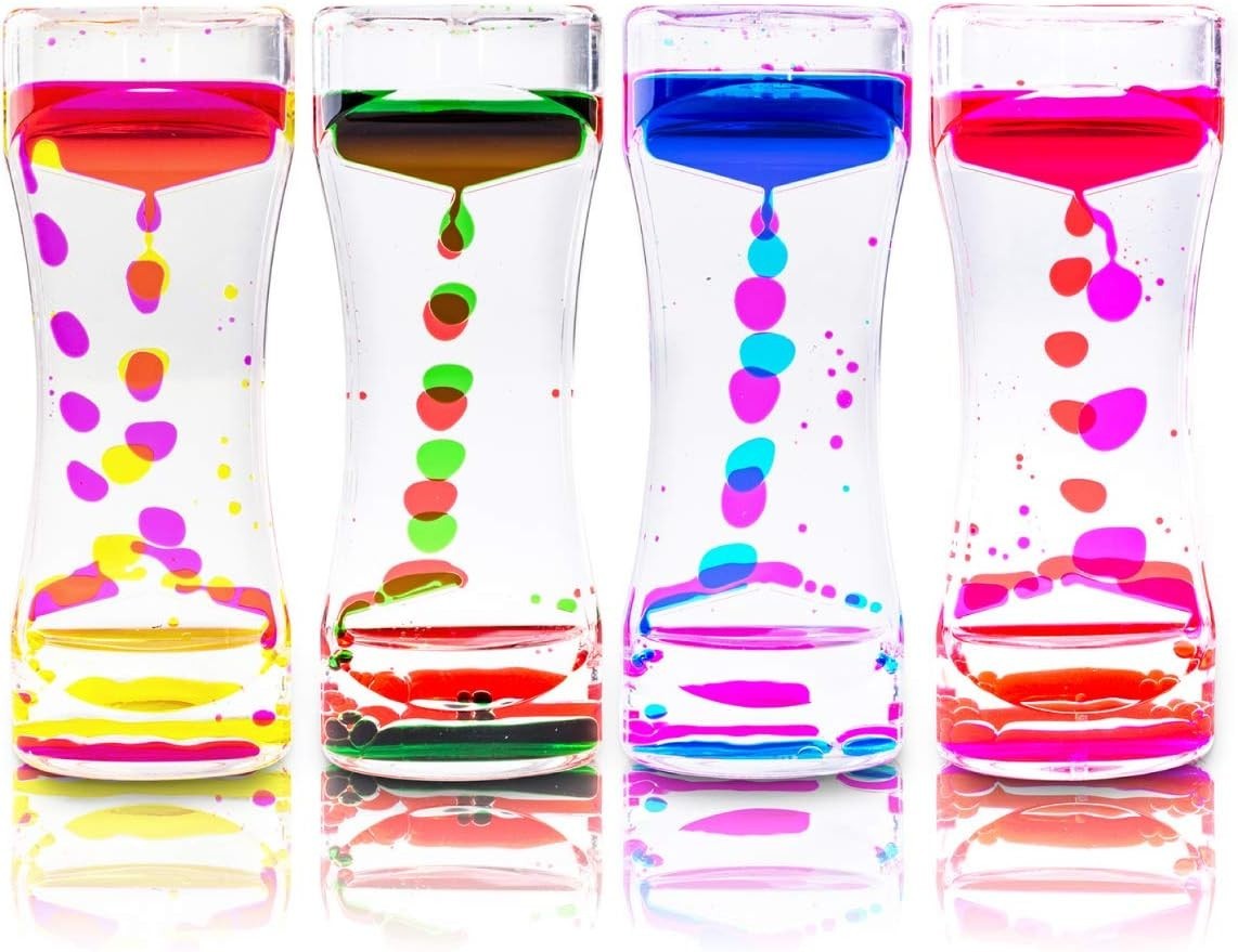 Liquid Motion Bubbler for Sensory Play, Fidget Toy, Children Activity, Desk T…