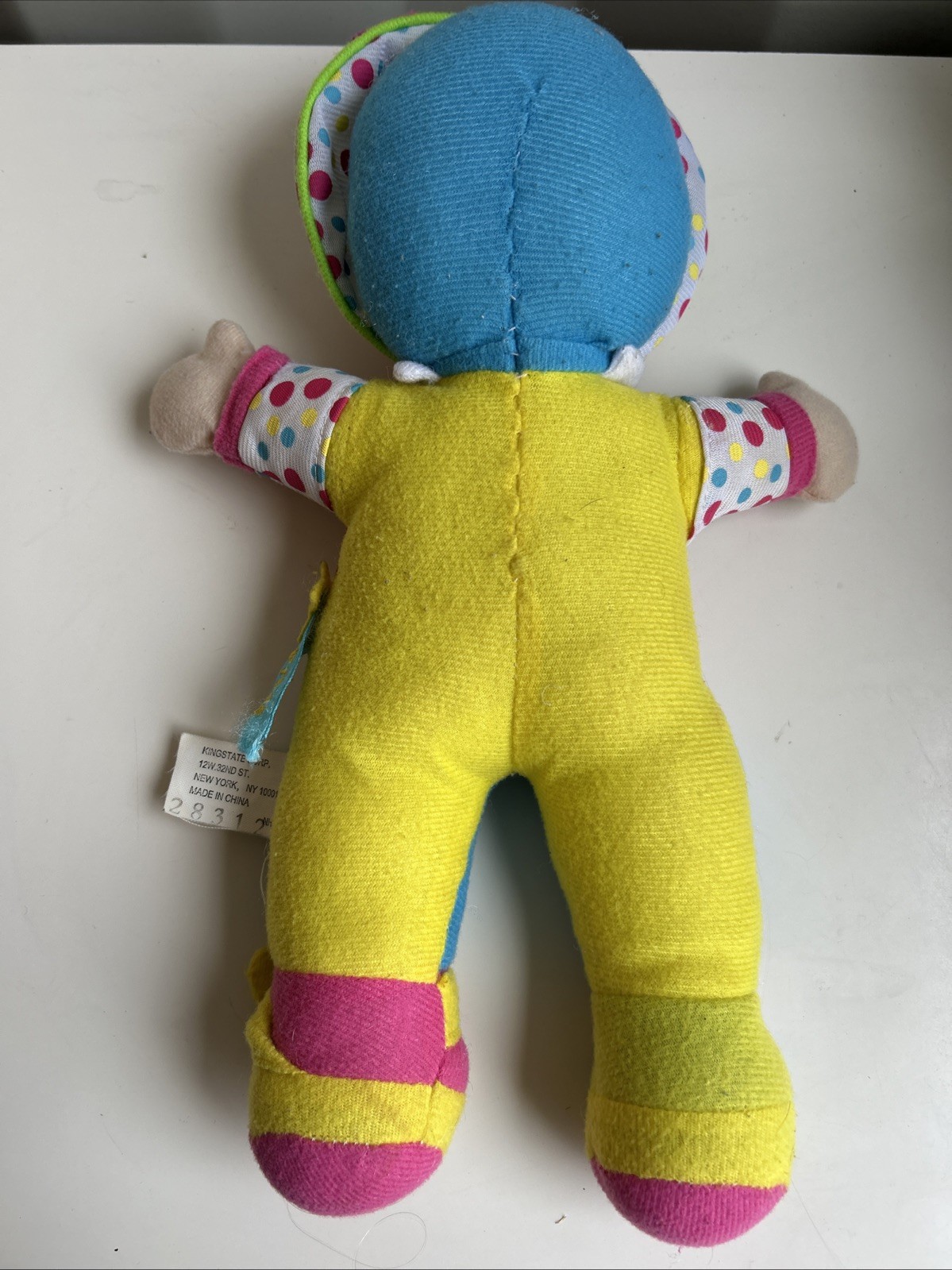 Kingstate I Can Dress Myself Doll Baby’s First Play & Learn Activity Vintage