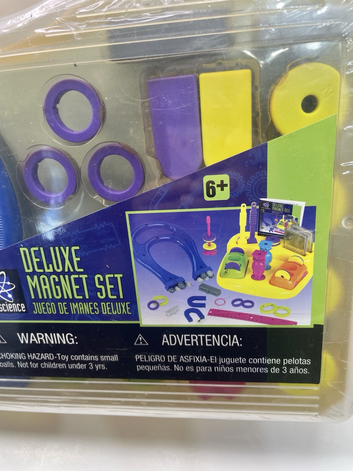Deluxe Magnet Set Edu-Science Factory Sealed Case 6+