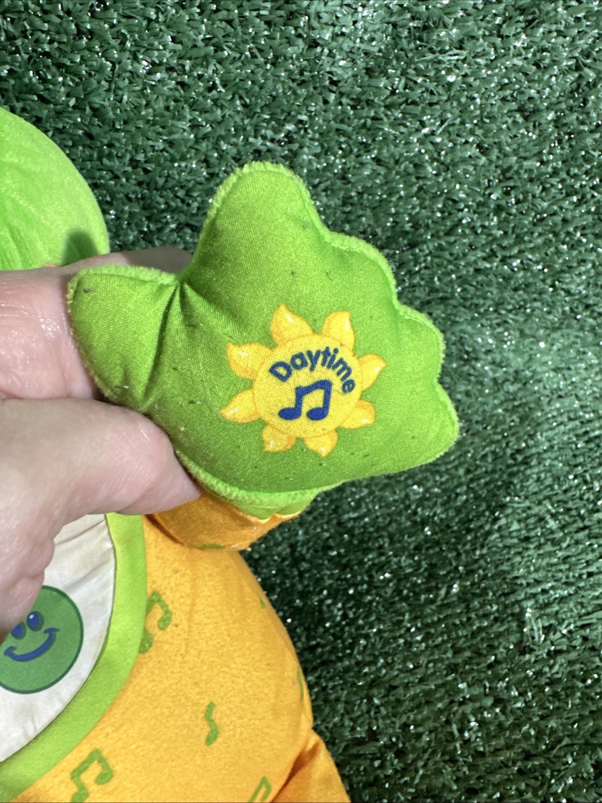 Baby Tad Leap Frog Hug & Learn Plush Talks & Sings Interactive TESTED WORKS