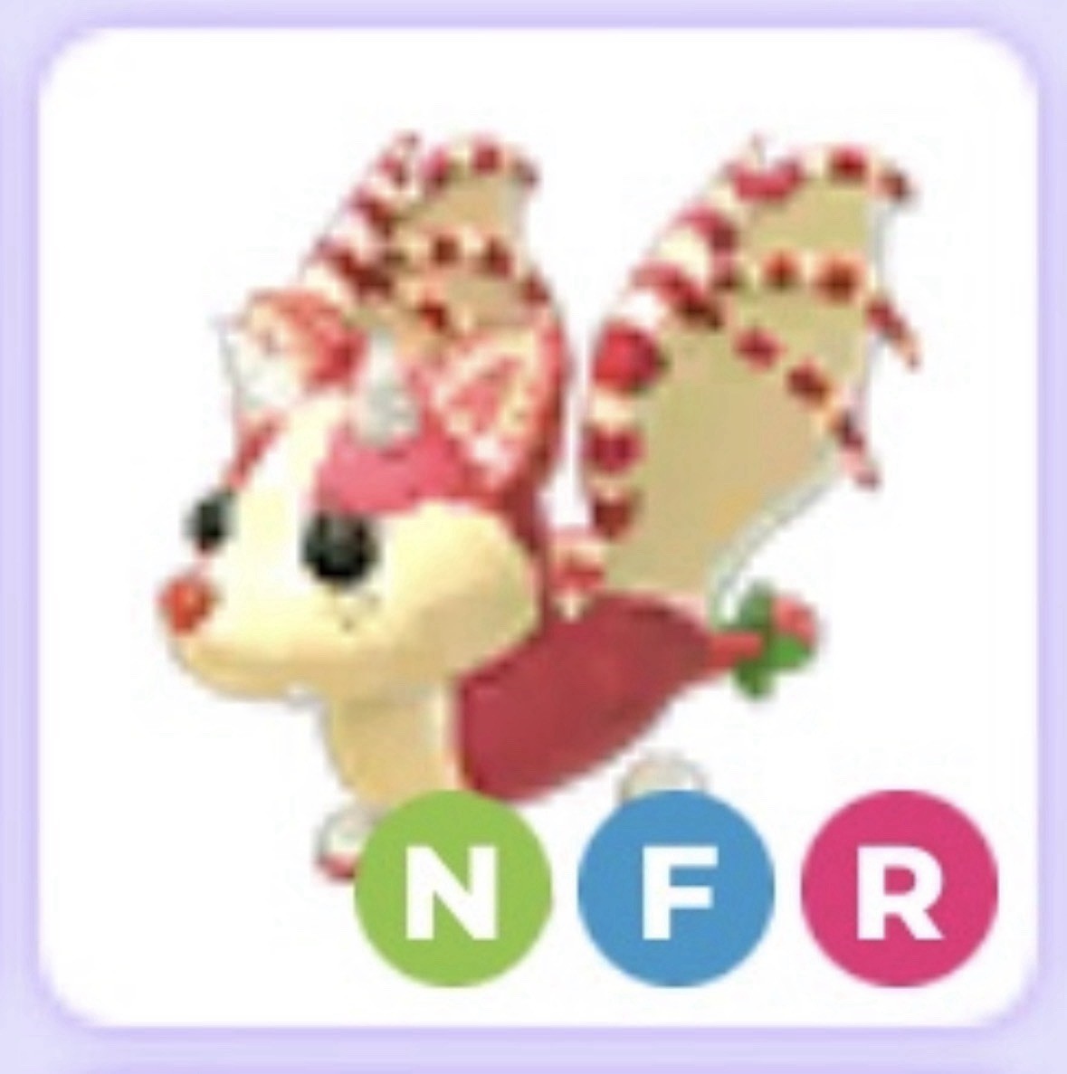 Neon Fly Ride NFR Strawberry Shortcake Bat Dragon ❤️ Adopt Me Pet