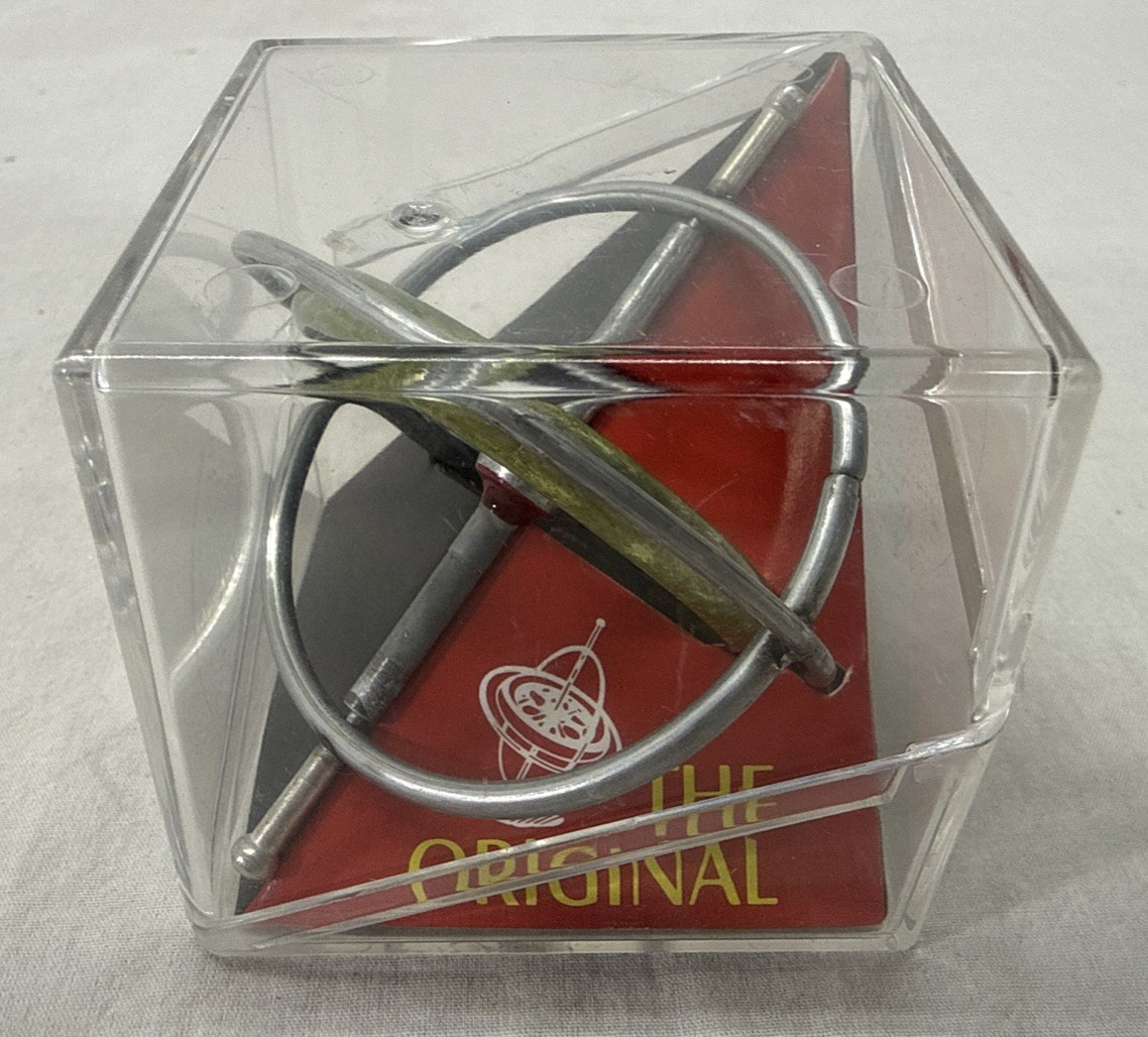 The Original Spinning Gyroscope TEDCO Physics Library Science Center Vintage