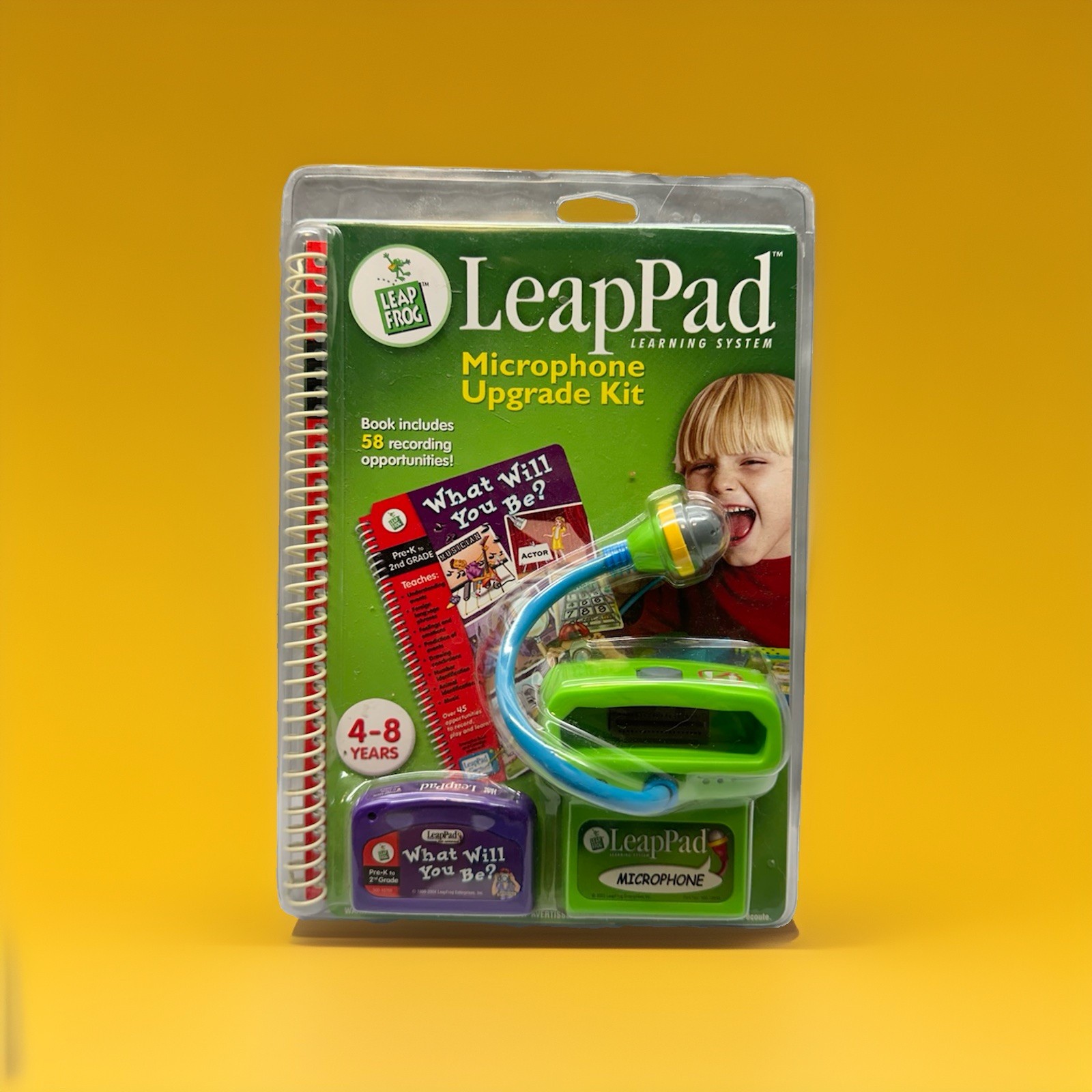 LEAP FROG LeapPad Learning System Microphone Upgrade Kit with Book and Cartridge