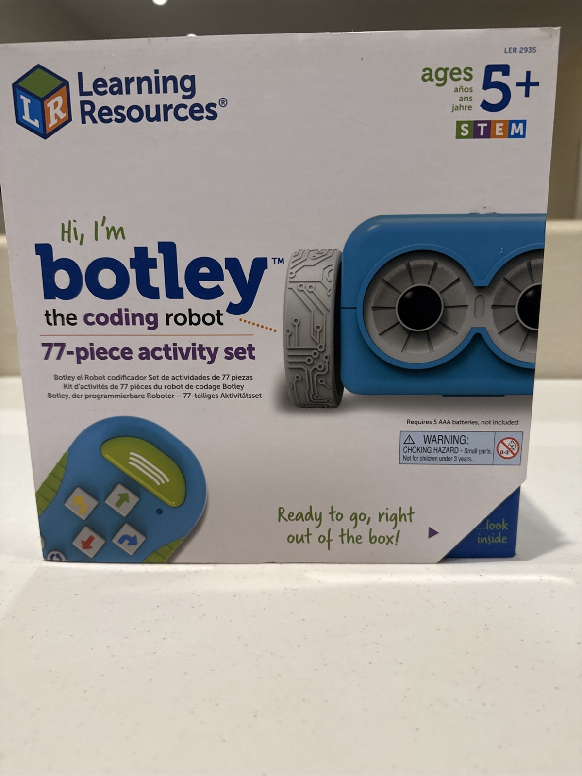 Coding Robot Activity Set 77 Pieces Screen-Free STEM Toys for Kids Ages 5+