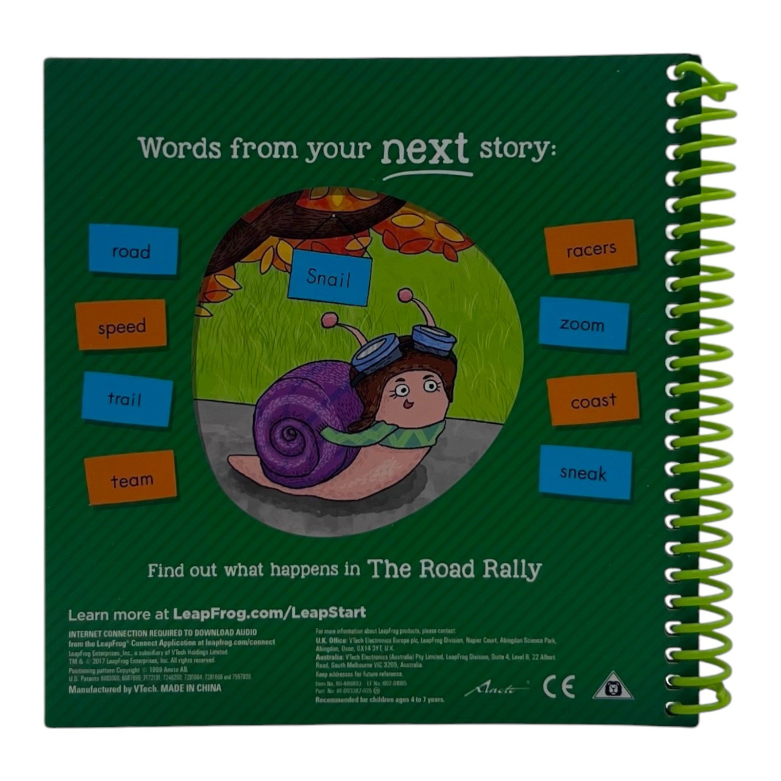 LeapFrog LeapStart Learn To Read Book Bundle 7x Spiral Activity Picture Books