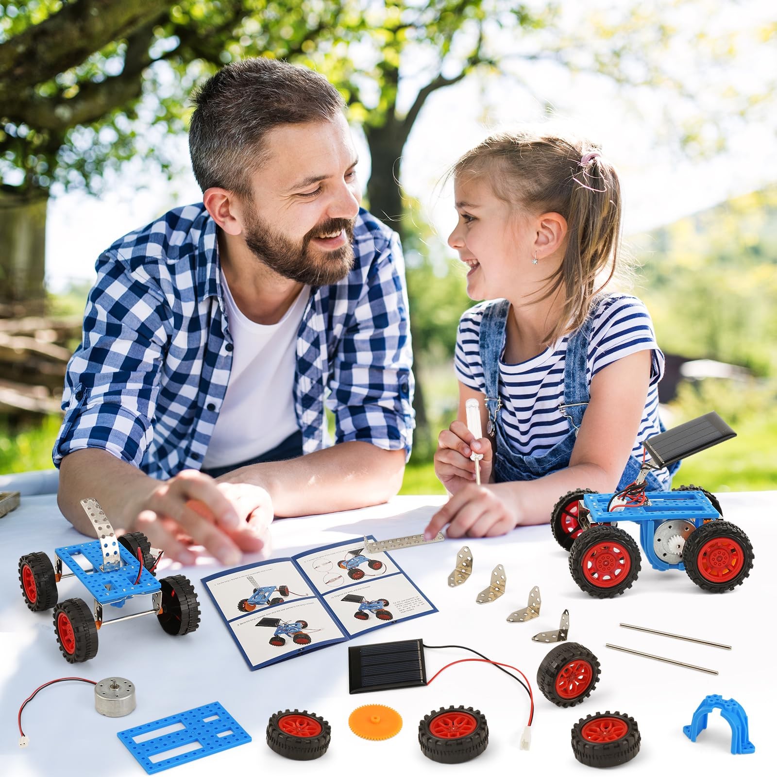 Bulk STEM Solar Robot Kits, STEM Building Toys for 8 9 10 12 13 Year Old Boys…