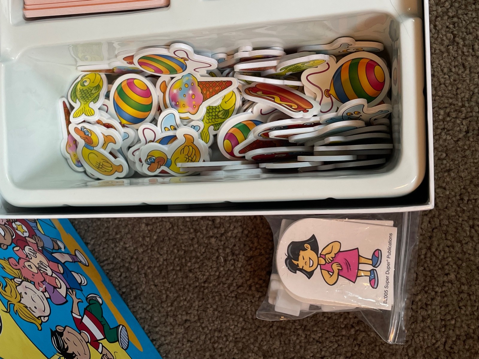 Phonological Awareness Fun Park game W/ Electronic spinner Super Duper Pub.
