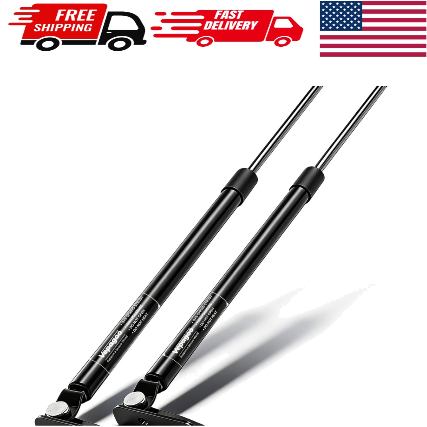 Reliable 2-Piece Rear Hatch Lift Supports for Subaru Legacy & Outback 2010-2014