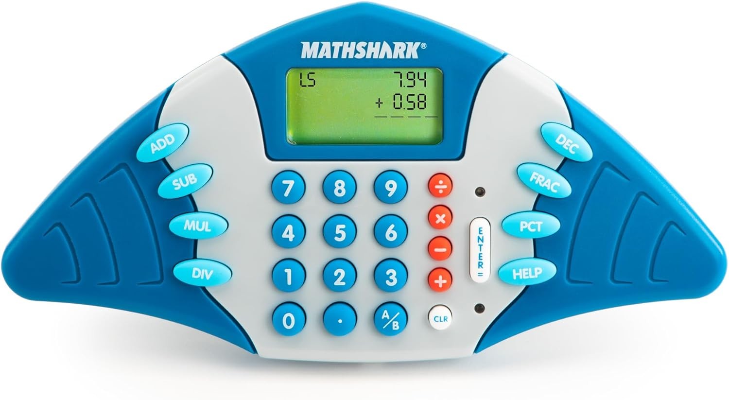 Educational Insights MathShark Handheld Electronic Math