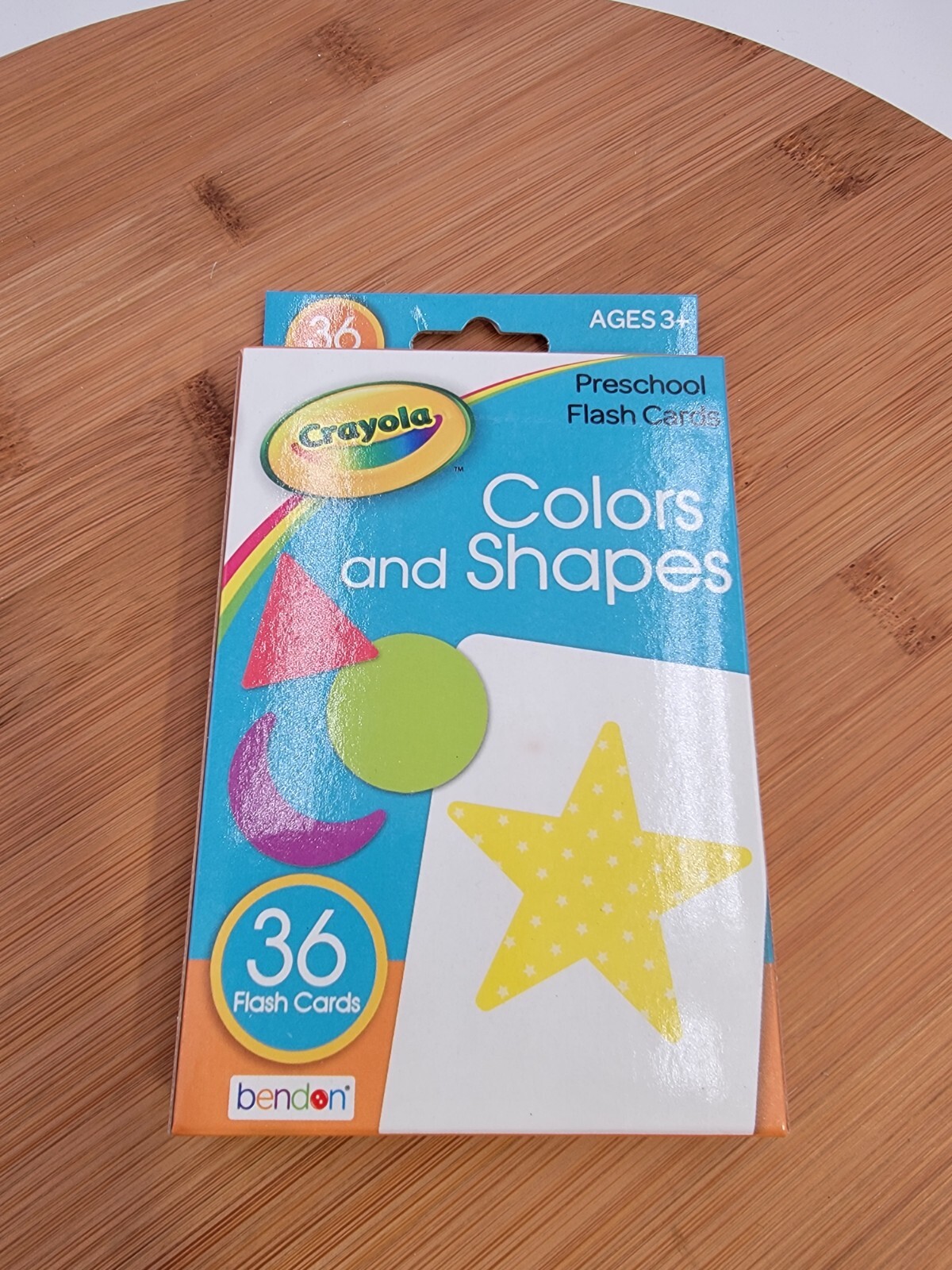 Crayola Flash Cards assorted cards ages 3 & 4, lot of 4 packs