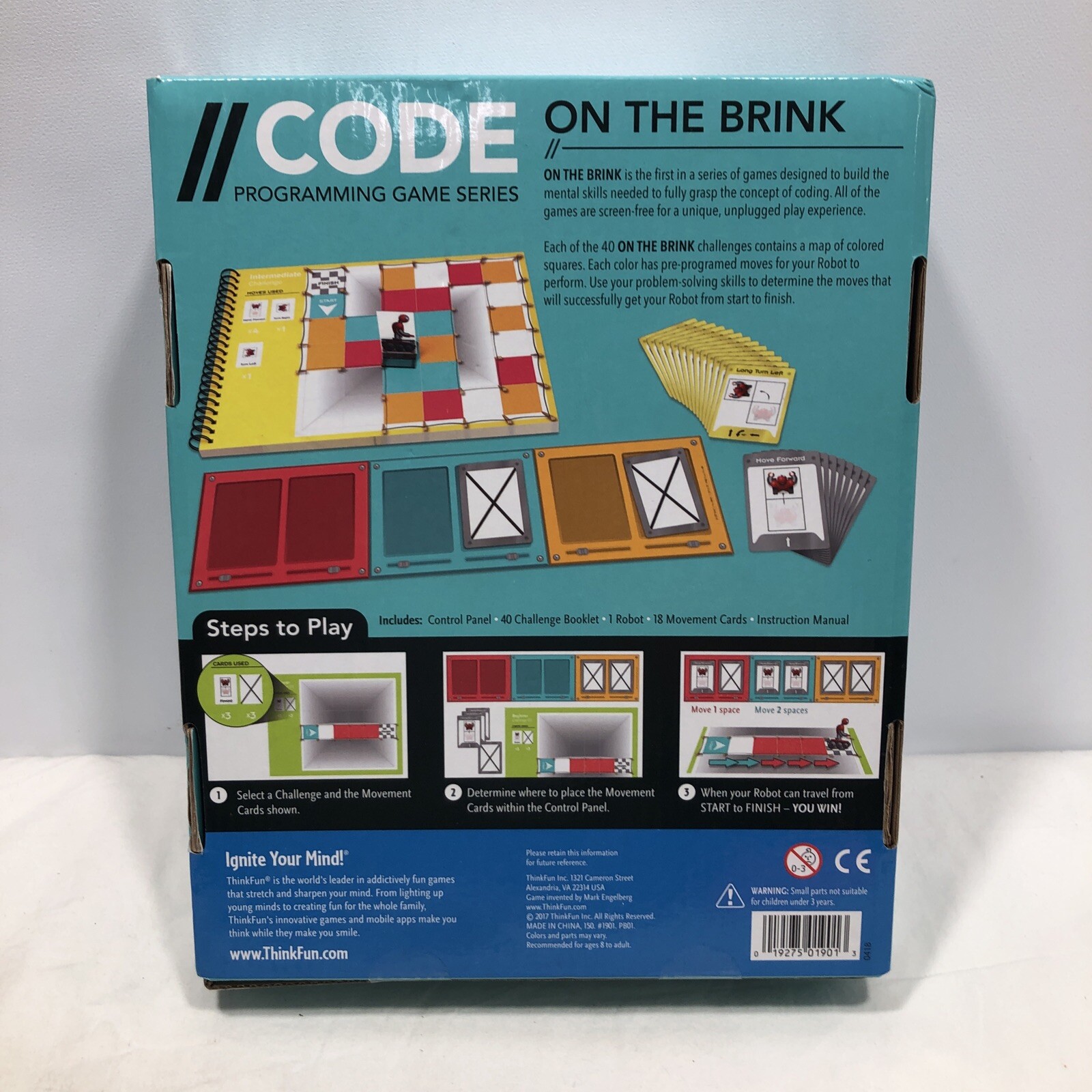 Code On The Brink Programming Game Series Think Fun 2017