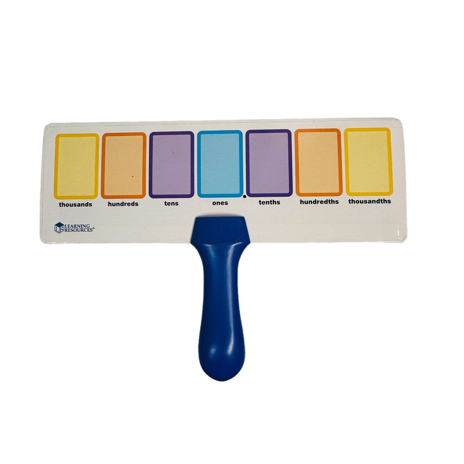 Learning Resources Write and Wipe Place Value Answer Boards – 10 Boards