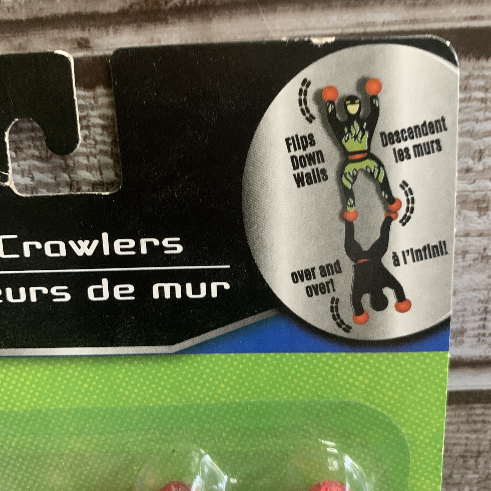 Ninja Wall Crawlers Action Hero Ninjas Crawler Crawly Sticky Toy Figures toss 3+