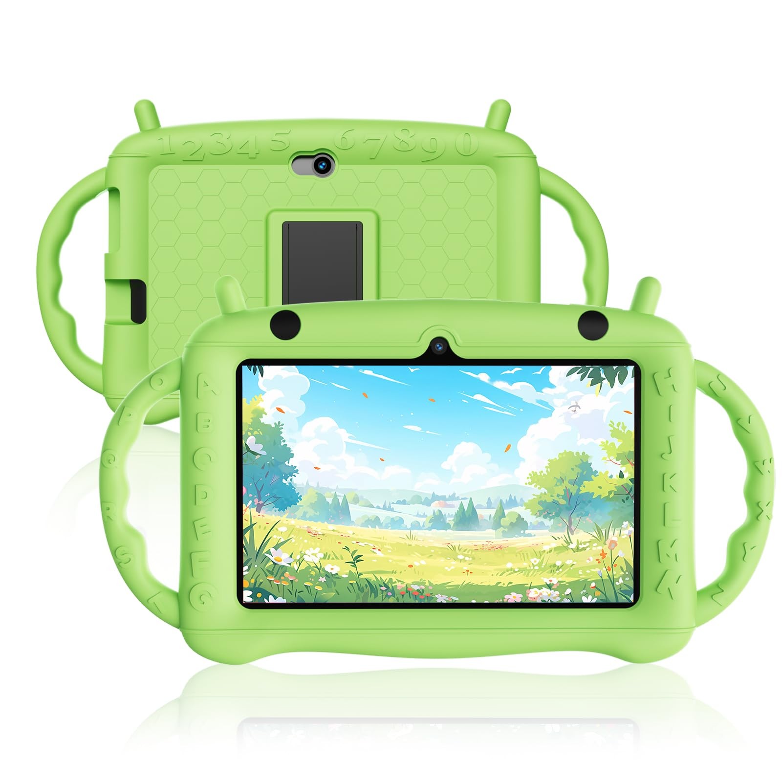7 inch for 2-10, Educational Learning Android 12 with Shockproof Case, 2GB RA…