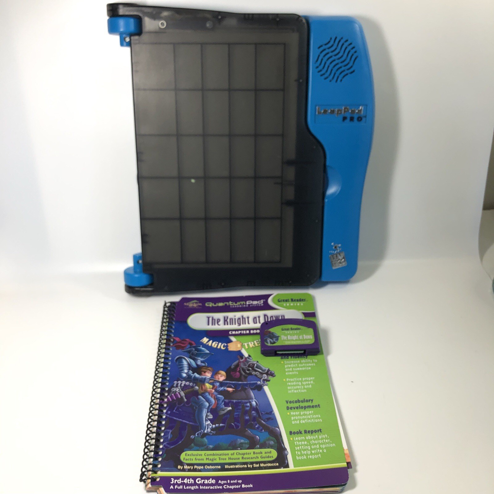 Leap Frog Leap Pad Pro System Learning Model 30-030 & Magic Tree House #2 Shrek2