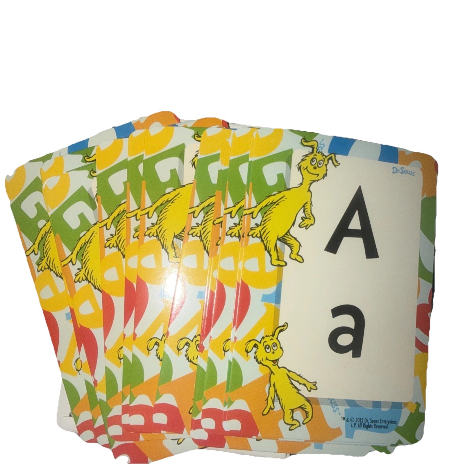 Dr. Seuss ABC’s & Words Flash Cards 26 Pack Raymond Geddes 2015 Preschool