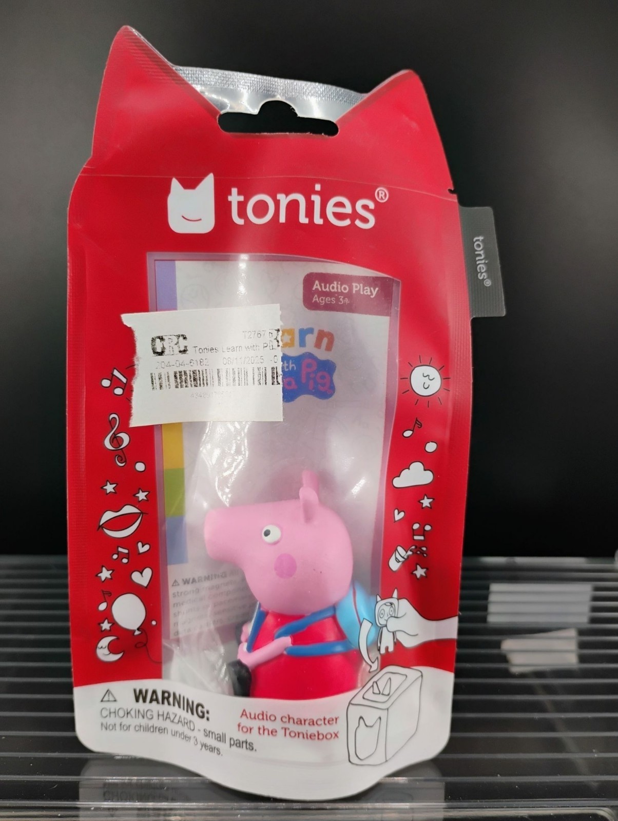 Tonies Learn With Peppa Pig Audio Play Character