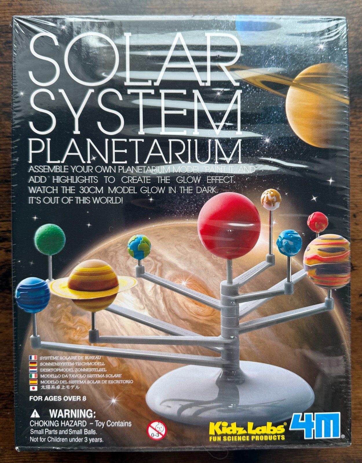 Solar System Planetarium Model Fun Science Kit Kidz Labs 4M Ages 8+ NEW