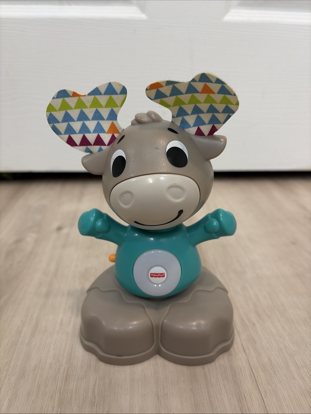 Fisher Price Linkimals Musical Moose Interactive Education Toy Tested Works