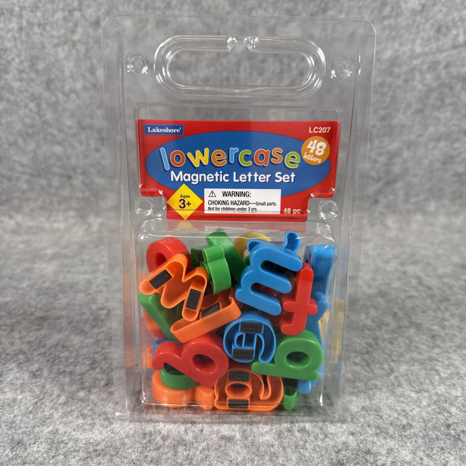 Lakeshore Lowercase Magnetic Letter Set LC207 48 Pc Educational ABC Magnets