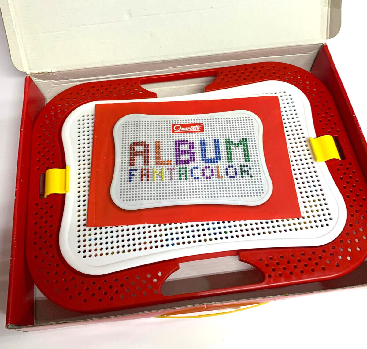 QUERCETTI FANTACOLOR DESIGN 420+ pegs toy 4+ years yellow red orange blue green