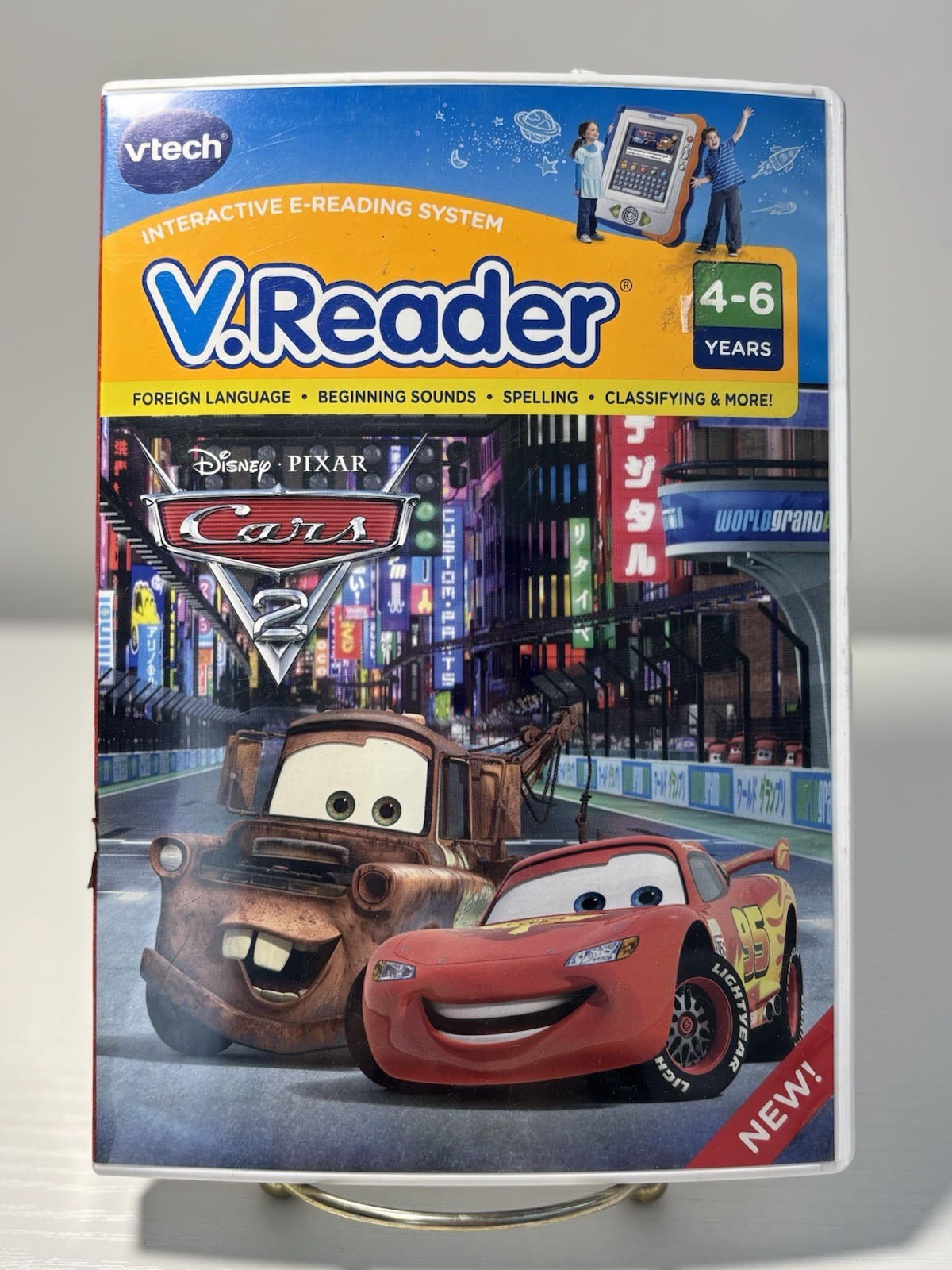 Vtech V Reader Cars Game Cartridge – Age 4 – 6 years old
