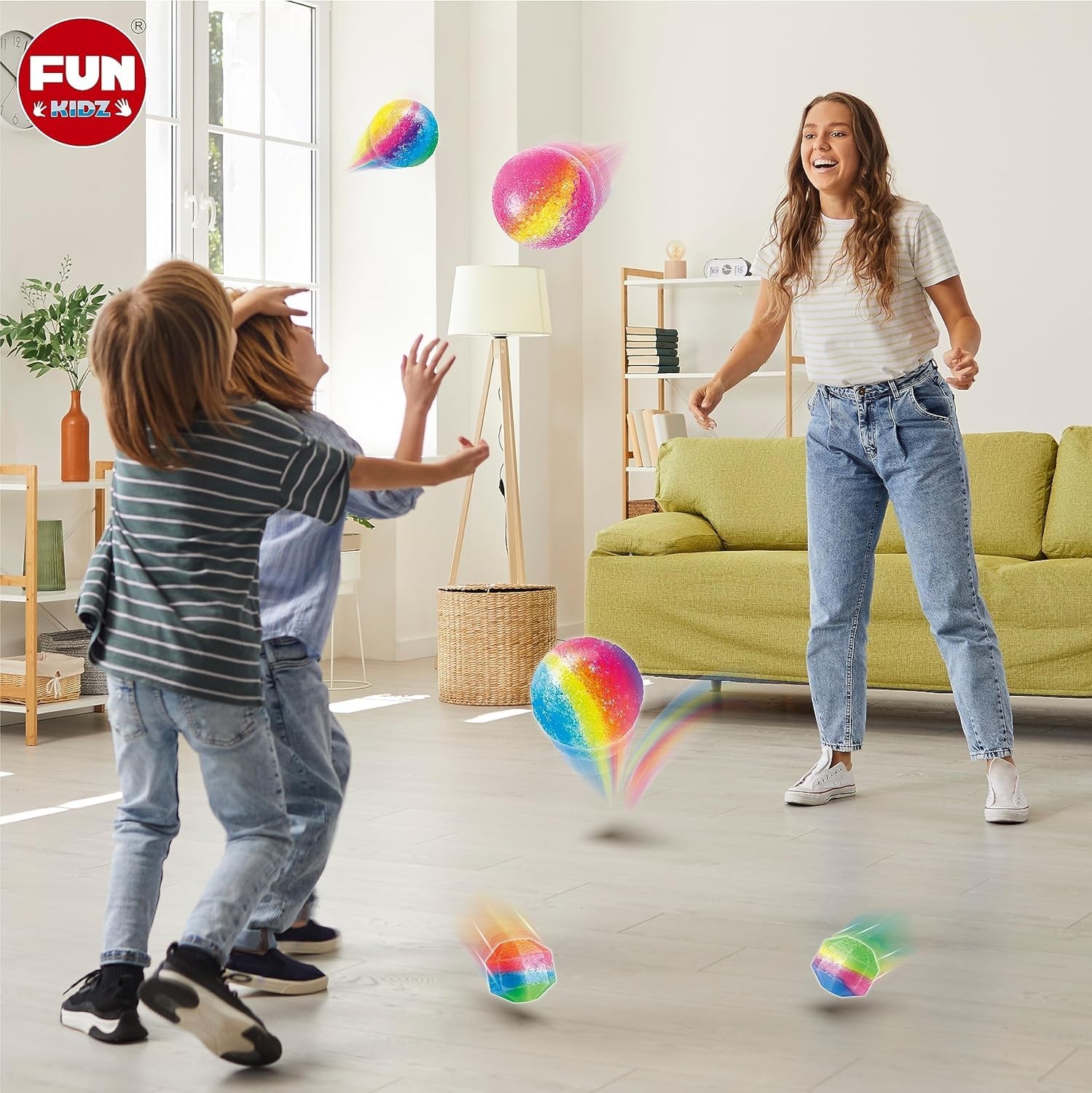 Big Bouncy Ball Kit for Kids, DIY Ultimate Magic Bouncy Balls Making Kit Sci…