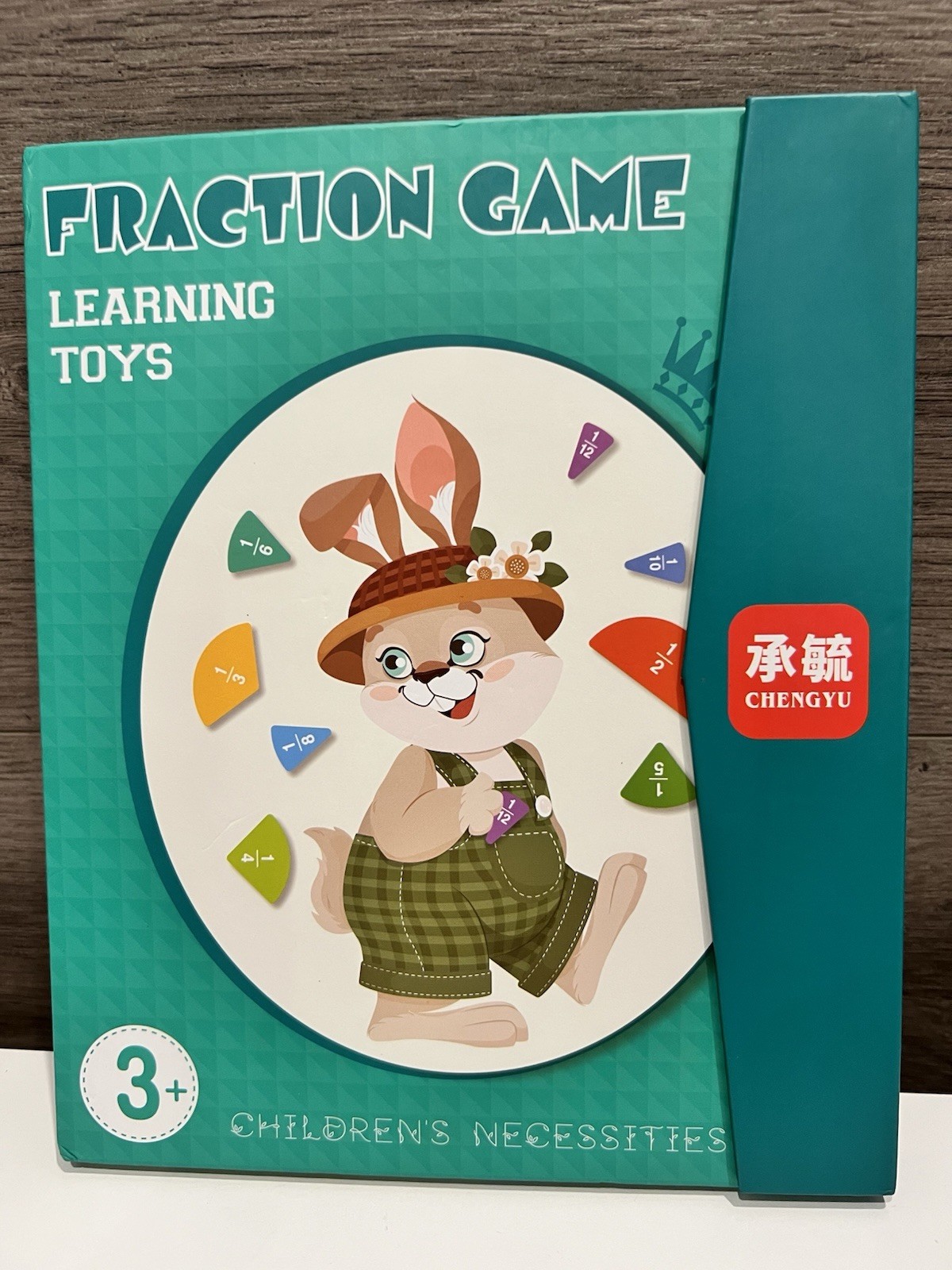 Fraction Game From Learning Toys For Ages 3+
