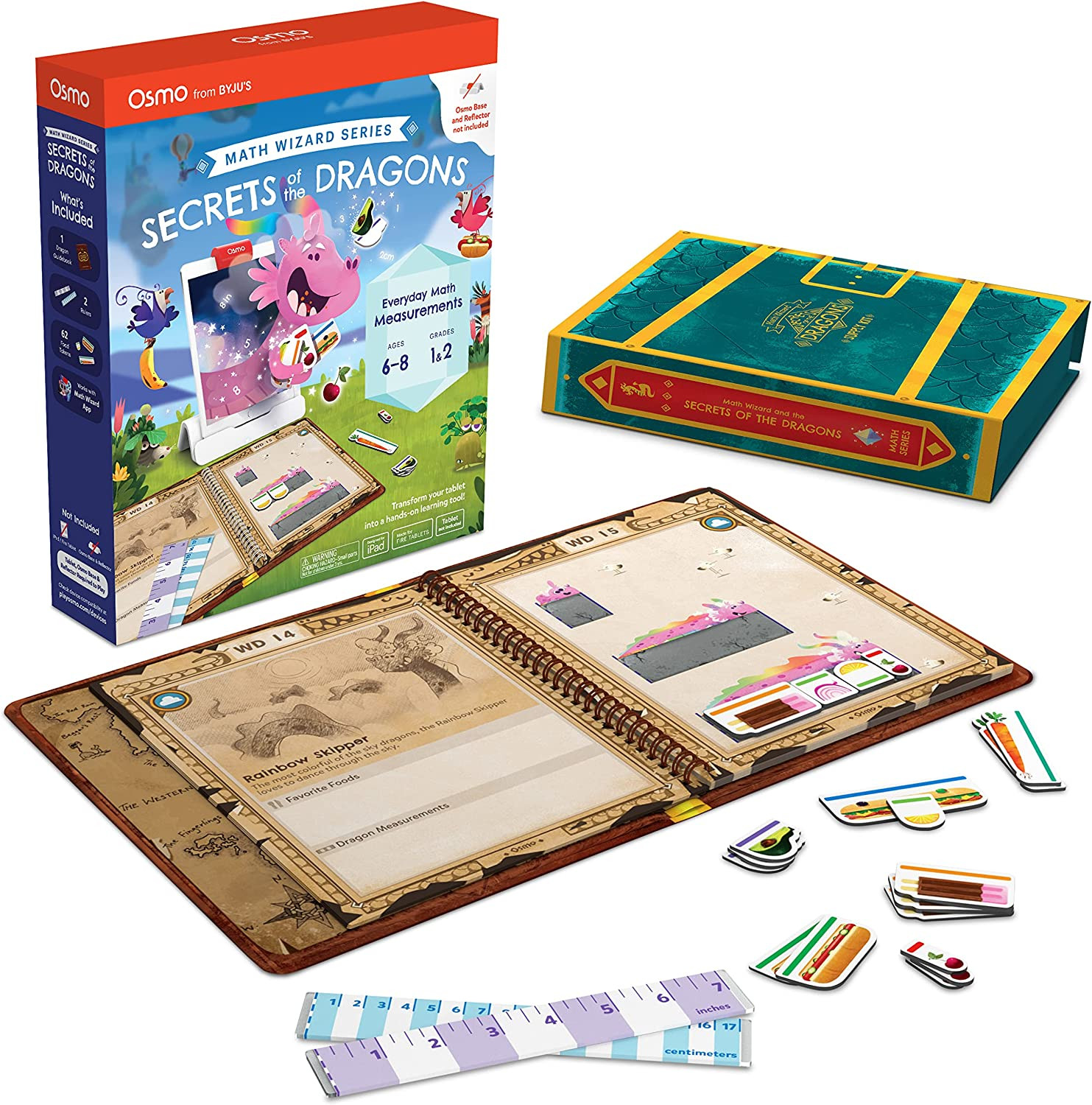 Osmo-Math Wizard and the Secrets of the Dragons for Ipad-Ages 6-8/Grades 1-2-Mea