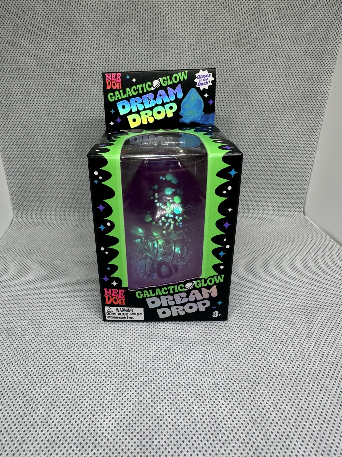 Galactic Glow NEEDOH DREAM DROP NEE DOH SCHILLING PurpleCosmic Bloom Fidget Toy