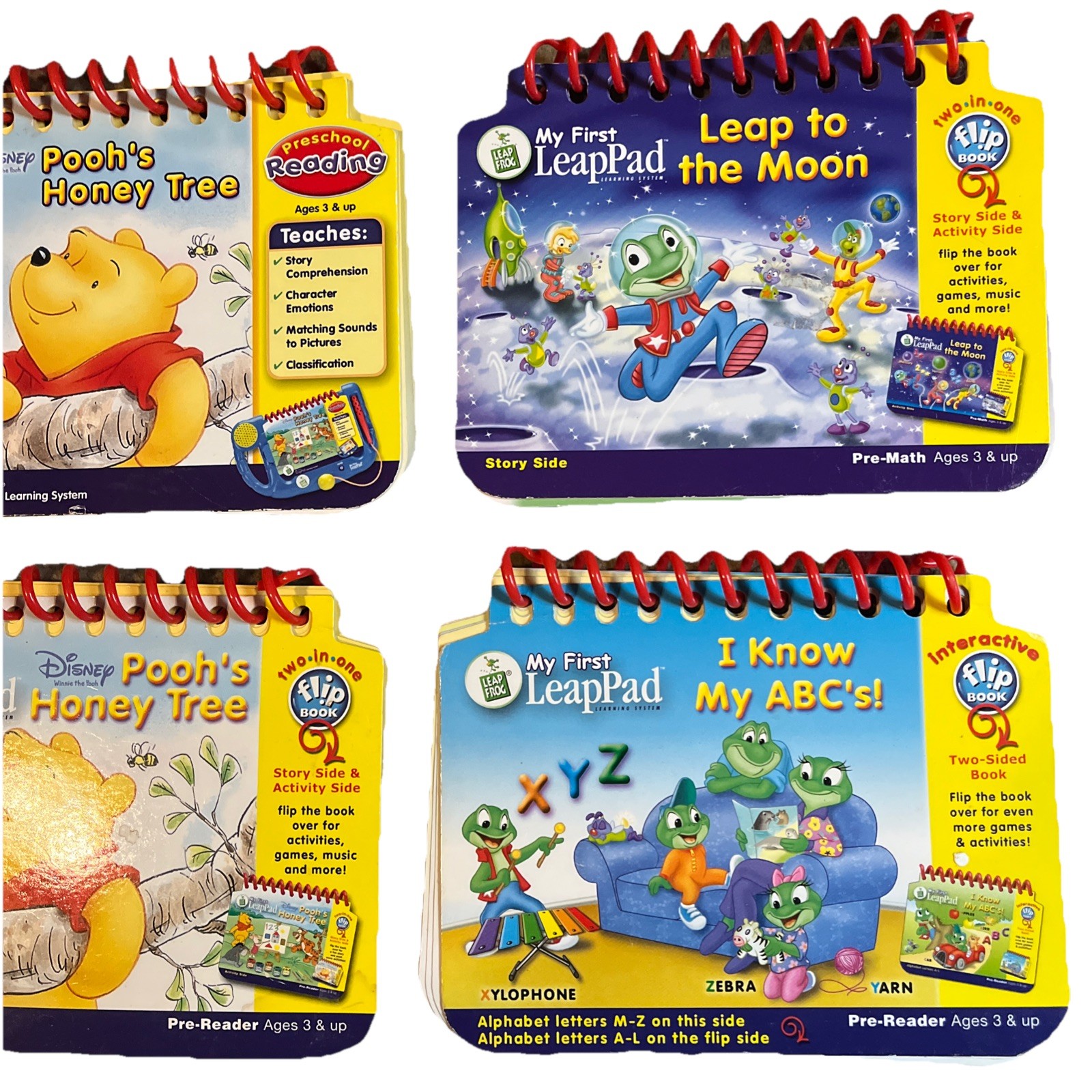 Leap Pad My First Leap Pad Set Of 4 Books- No Cartridges (LB044)