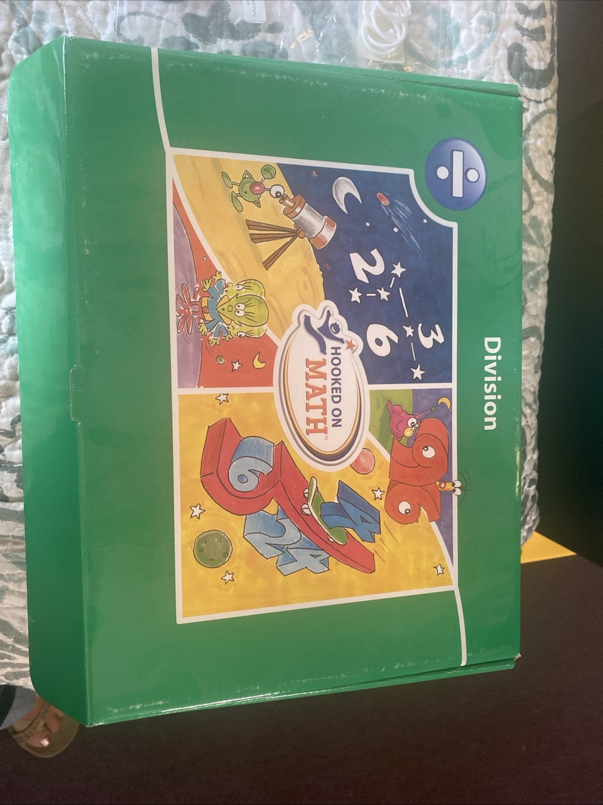 Hooked on Math Division Workbook-Open Box