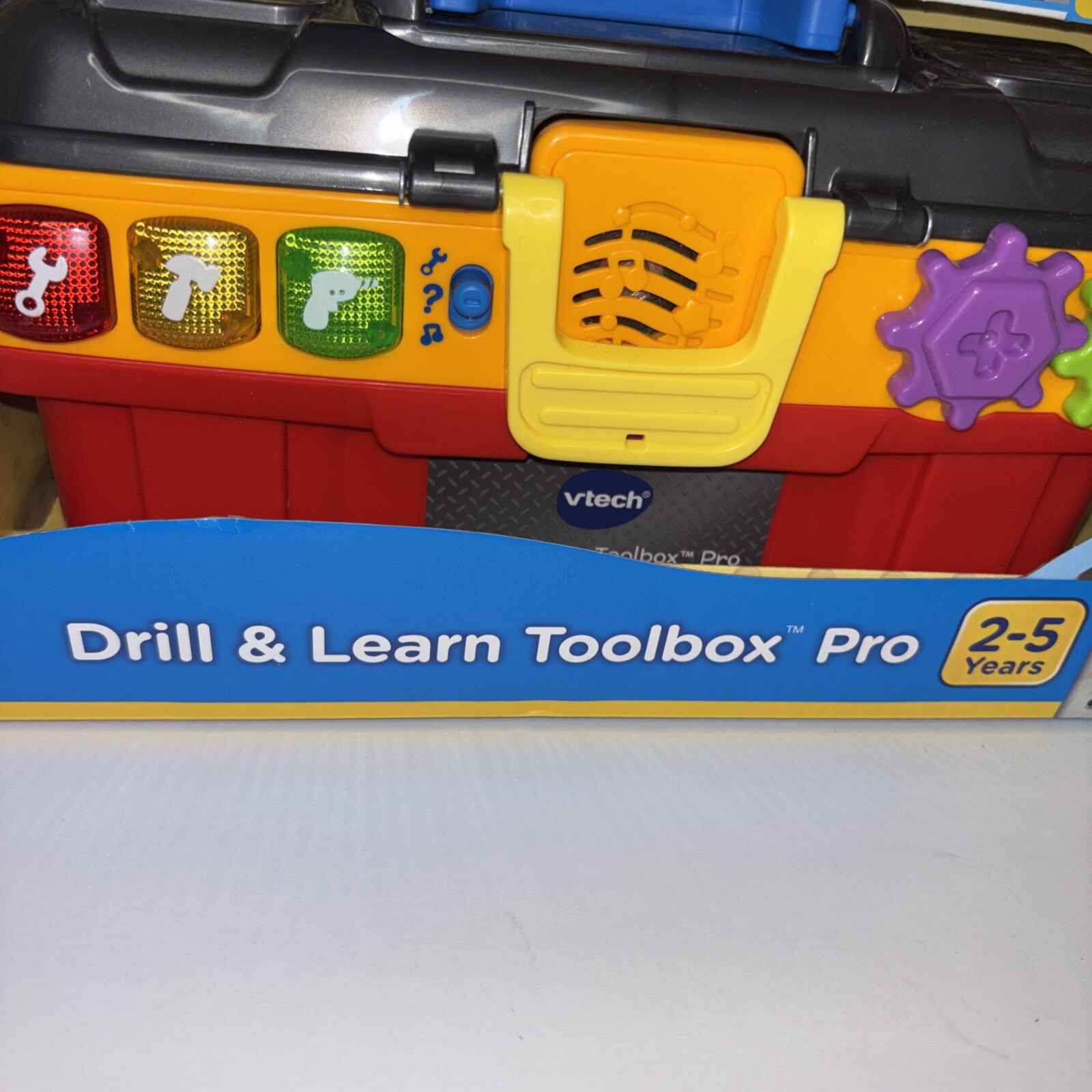 VTech Drill & Learn Toolbox™ Pro Play Construction Toys & Tools with Accessories
