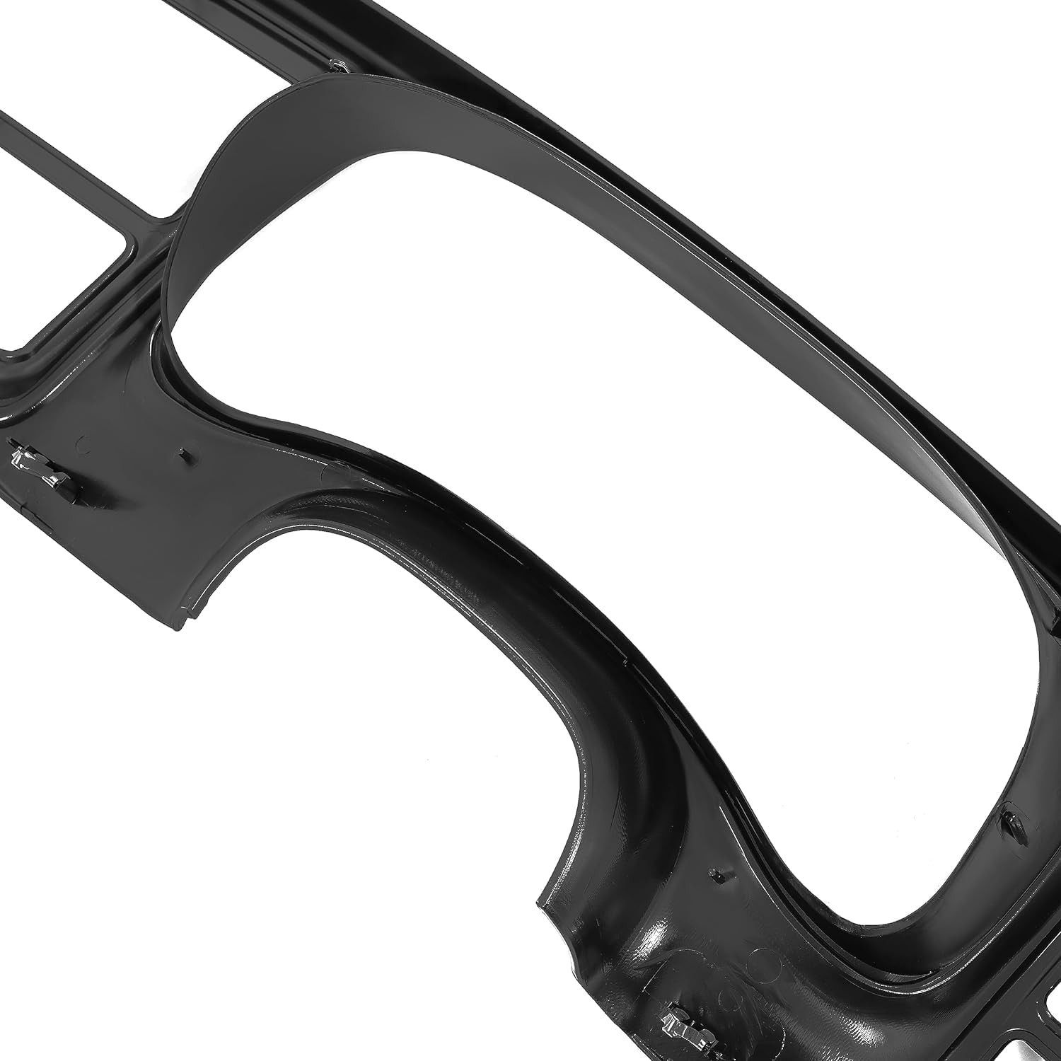 HECASA Dashboard Instrument Cluster Bezel Compatible with 1999-2002 Black