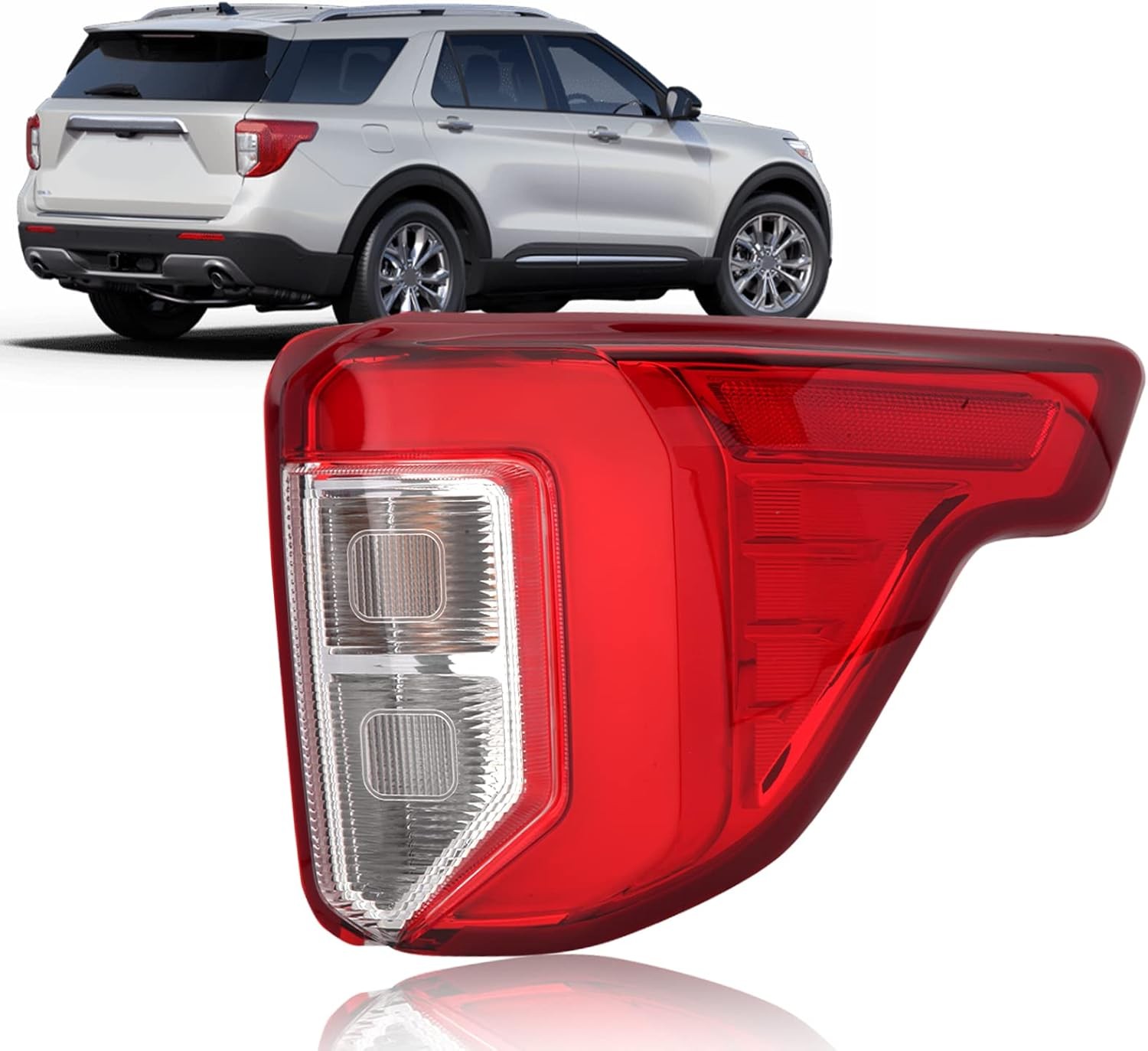 20-23 Ford Explorer LED Tail Light Right Passenger FO2801275 LB5Z13404F Tail