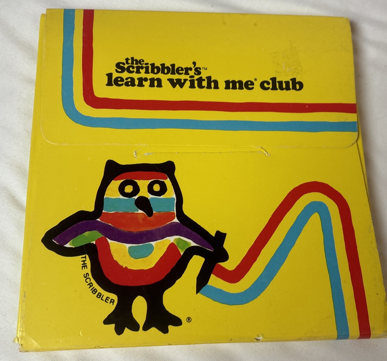 Lot 3 Vintage Scribbler’s Learn With Me Club Set Activity Packs Learning System