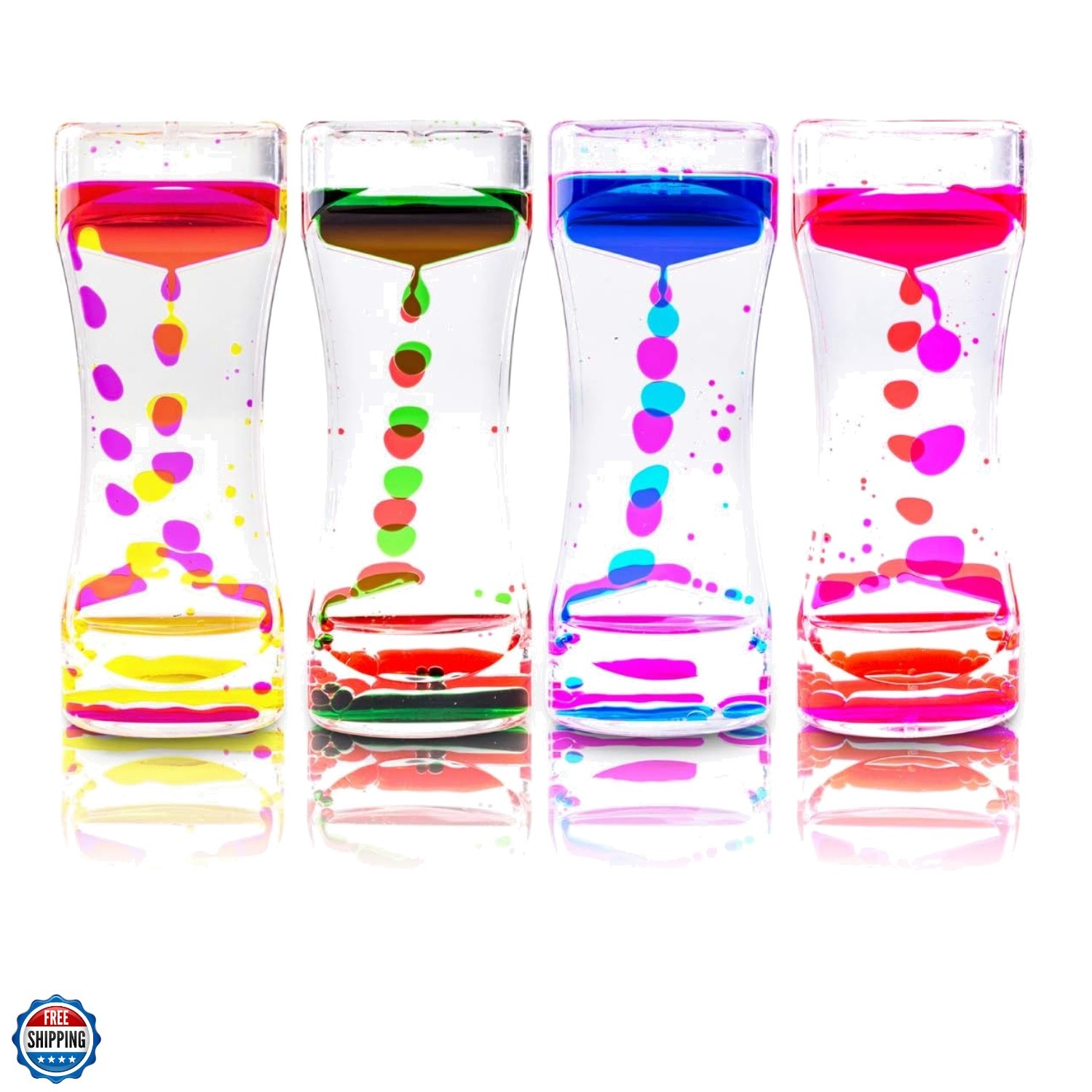 Liquid Motion Bubbler for Sensory Play, Fidget Toy, Children Activity, Desk T…