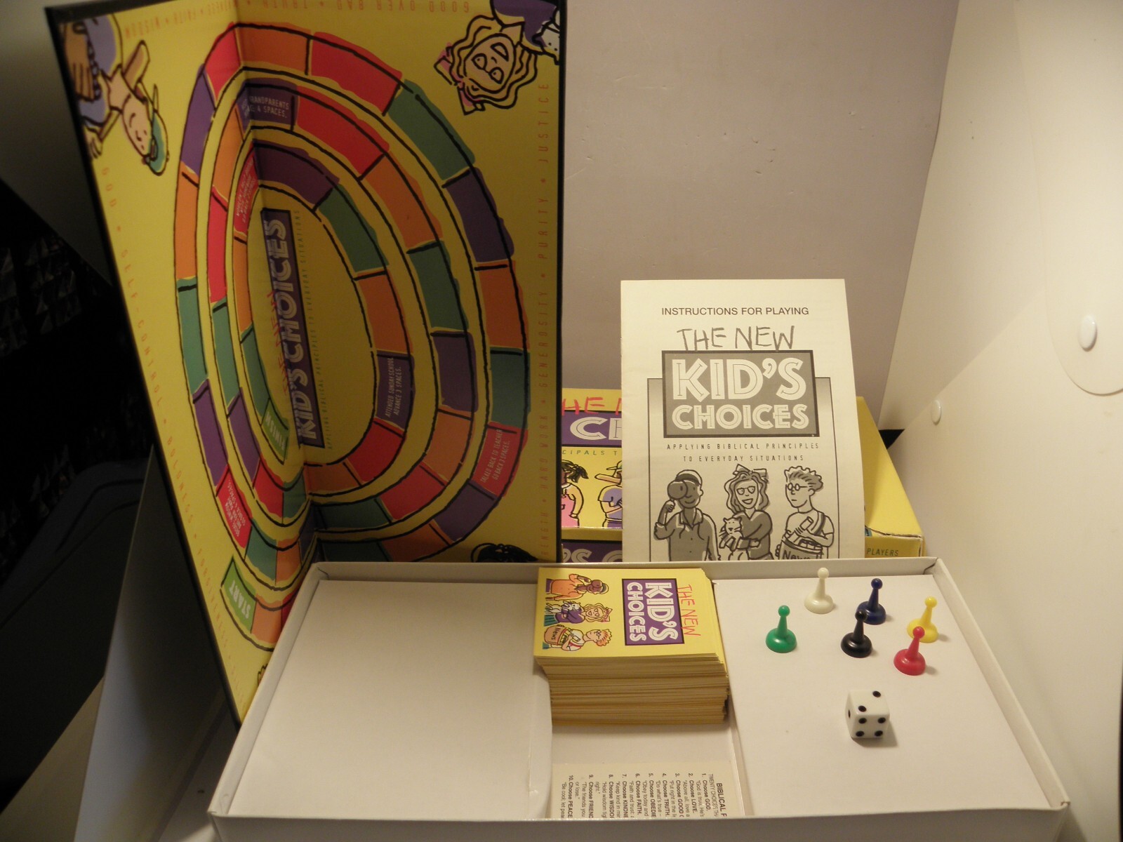 The NEW Kid’s Choices Applying Biblical Principals to Everday Situations Game
